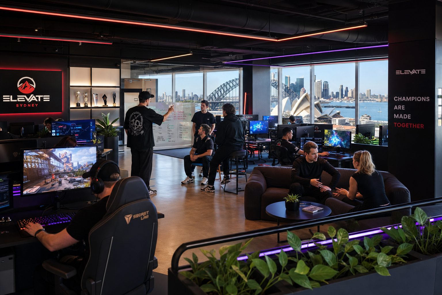 PixelTourney Sydney office