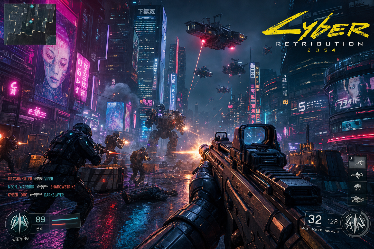Cyber Retribution 2054